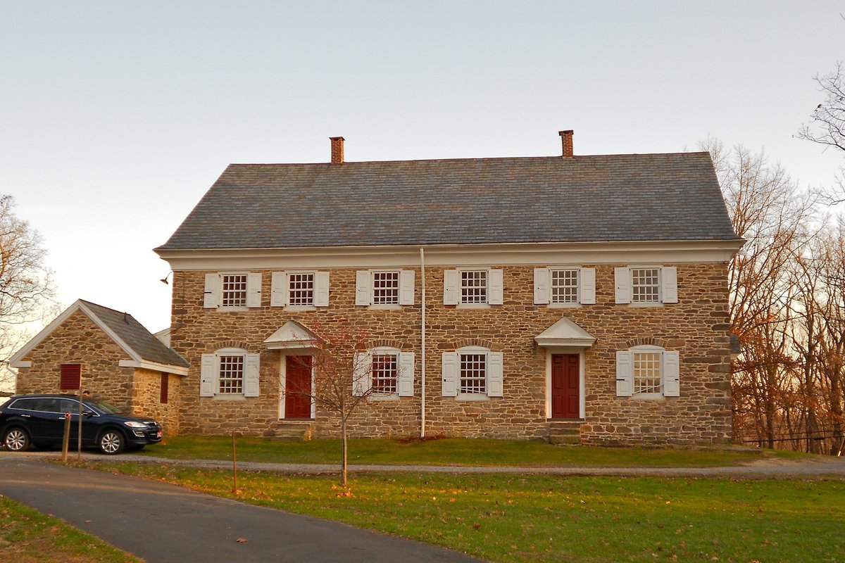 Buckingham, PA - File:Buckingham Friends BucksCo PA from NW.jpg - Wikimedia Commons