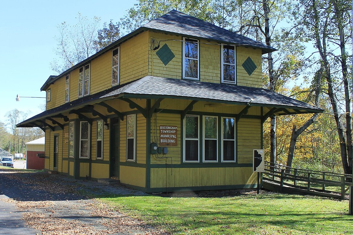 Buckingham, PA - File:O&W Depot, Starlight PA.JPG - Wikimedia Commons