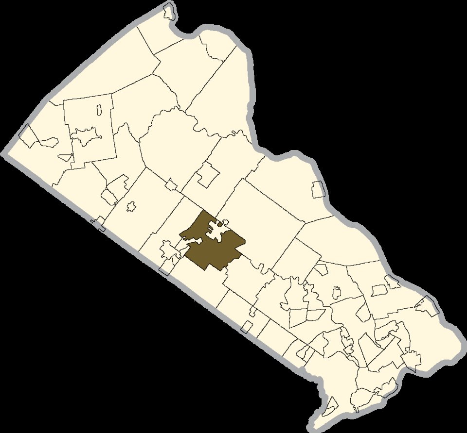 Doylestown Township, PA - File:Bucks county - Doylestown Township.png - Wikimedia Commons